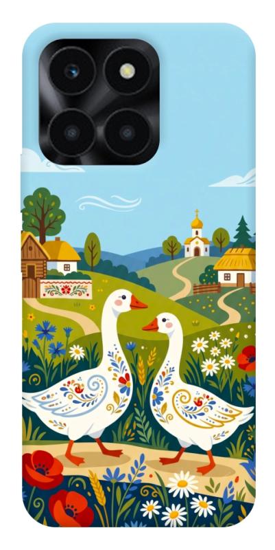 Чохол itsPrint Ukr gooses для Huawei Honor X6a, love ukraine, купити оптом з доставкою