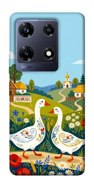 Чохол itsPrint Ukr gooses для Infinix Note 30 Pro, love ukraine, купити оптом з доставкою