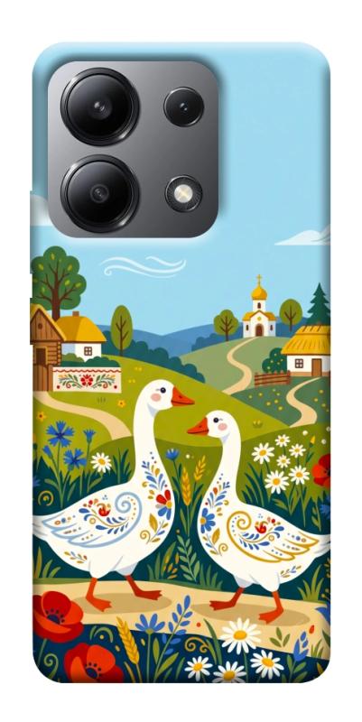 Чохол itsPrint Ukr gooses для Xiaomi Redmi Note 13 4G, love ukraine, купити оптом з доставкою