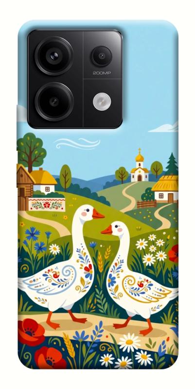 Чохол itsPrint Ukr gooses для Xiaomi Redmi Note 13 Pro 4G, love ukraine, купити оптом з доставкою