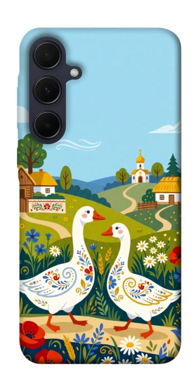 Чохол itsPrint Ukr gooses для Samsung Galaxy A55, love ukraine, купити оптом з доставкою
