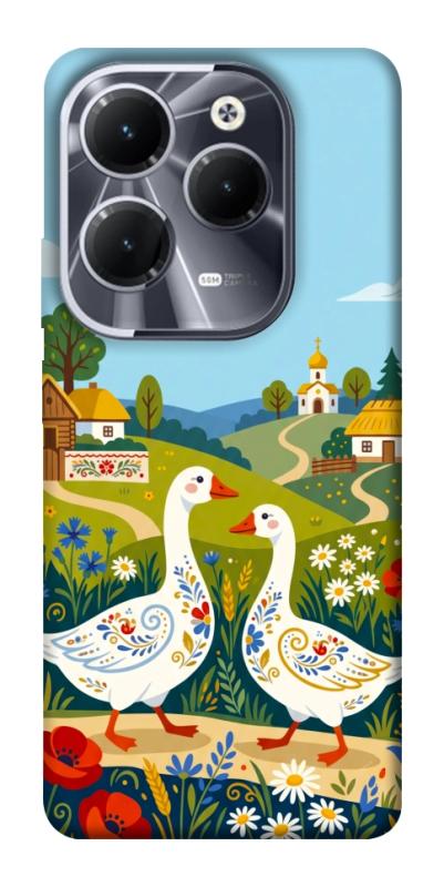 Чохол itsPrint Ukr gooses для Infinix Hot 40, love ukraine, купити оптом з доставкою