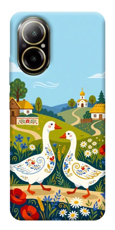Чохол itsPrint Ukr gooses для Realme C67 4G, love ukraine, купити оптом з доставкою