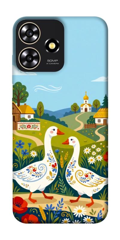 Чохол itsPrint Ukr gooses для ZTE Blade A73 4G, love ukraine, купити оптом з доставкою