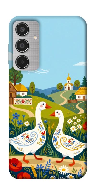 Чохол itsPrint Ukr gooses для Samsung Galaxy M35 5G, love ukraine, купити оптом з доставкою