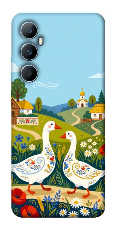 Чохол itsPrint Ukr gooses для Realme C65 4G, love ukraine, купити оптом з доставкою