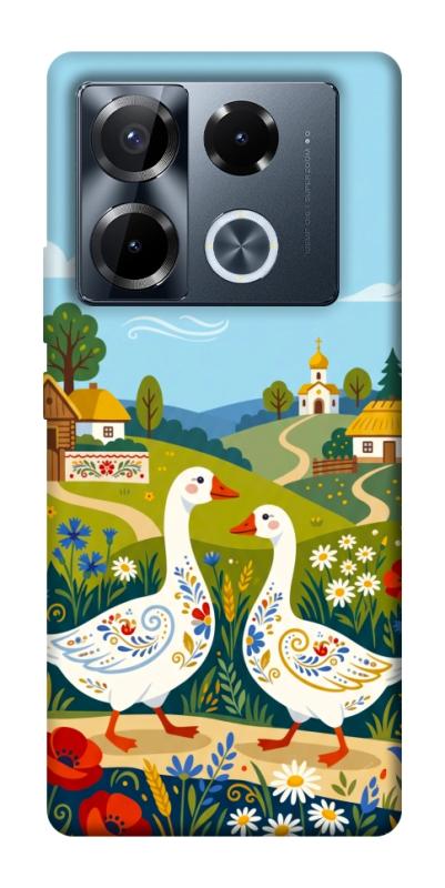 Чохол itsPrint Ukr gooses для Infinix Note 40 Pro 4G, love ukraine, купити оптом з доставкою