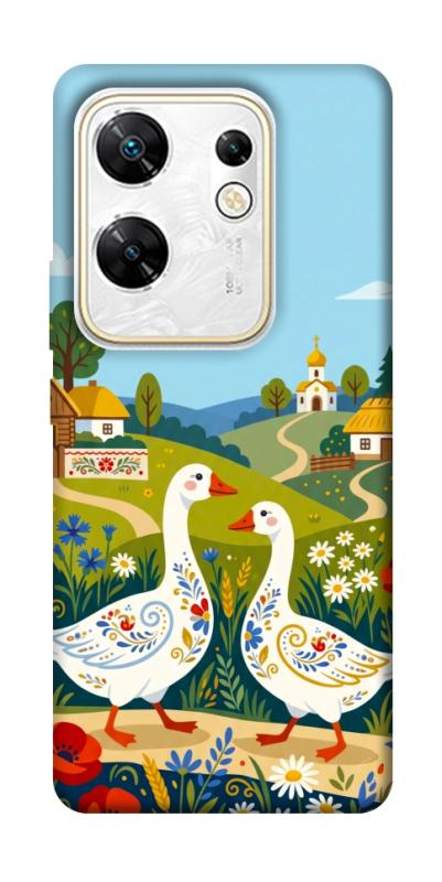 Чохол itsPrint Ukr gooses для Infinix Zero 30 4G, love ukraine, купити оптом з доставкою