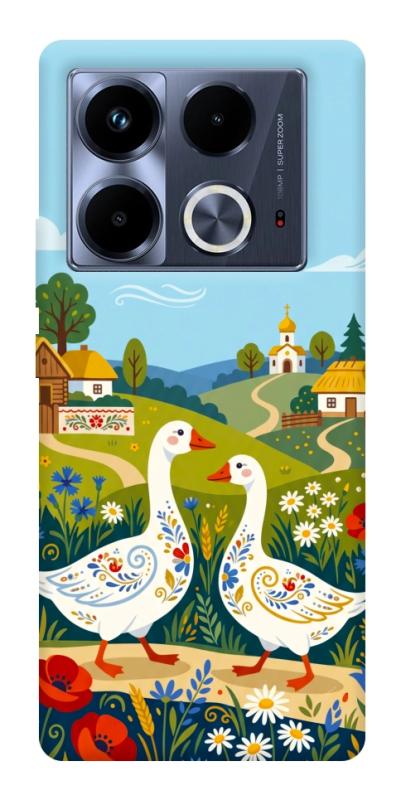 Чохол itsPrint Ukr gooses для Infinix Note 40 4G, love ukraine, купити оптом з доставкою