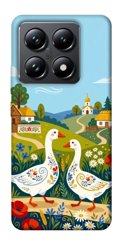 Чохол itsPrint Ukr gooses для Xiaomi 14T Pro, love ukraine, купити оптом з доставкою