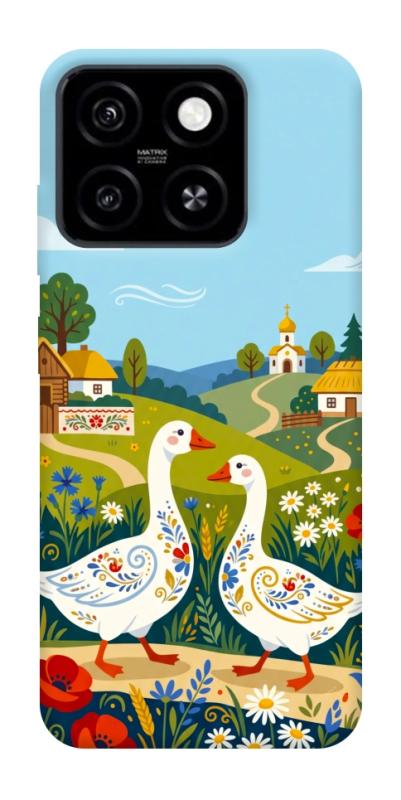 Чохол itsPrint Ukr gooses для ZTE Blade A55 4G, love ukraine, купити оптом з доставкою