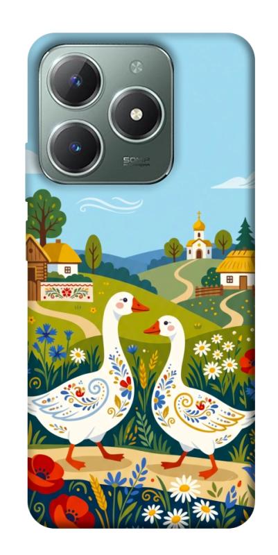 Чохол itsPrint Ukr gooses для Realme C61 4G, love ukraine, купити оптом з доставкою