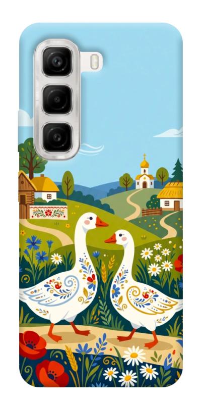 Чохол itsPrint Ukr gooses для Infinix Hot 50 4G, love ukraine, купити оптом з доставкою