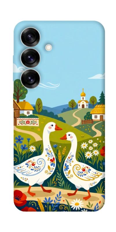 Чохол itsPrint Ukr gooses для Samsung Galaxy S25+, love ukraine, купити оптом з доставкою