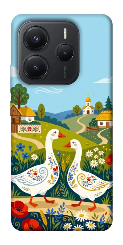 Чохол itsPrint Ukr gooses для Xiaomi Redmi Note 14 5G, love ukraine, купити оптом з доставкою