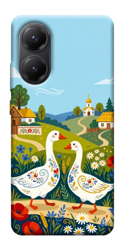Чохол itsPrint Ukr gooses для Xiaomi Poco X7 Pro, love ukraine, купити оптом з доставкою