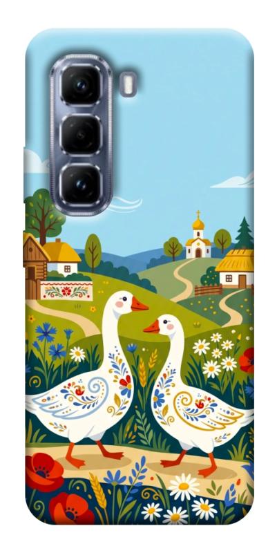 Чохол itsPrint Ukr gooses для Infinix Hot 50 Pro, love ukraine, купити оптом з доставкою