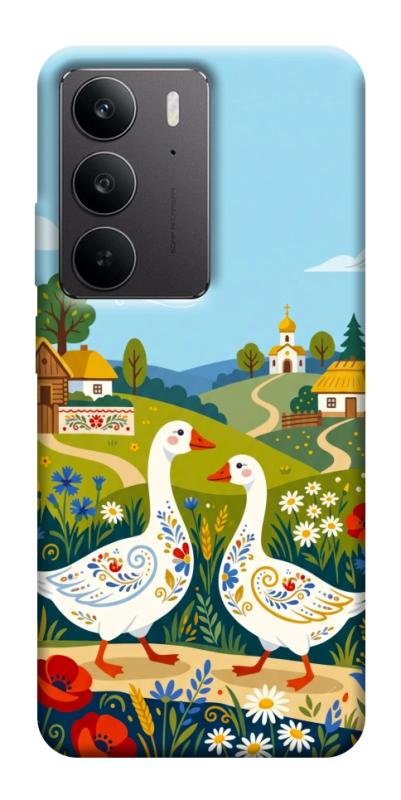 Чохол itsPrint Ukr gooses для Realme C75, love ukraine, купити оптом з доставкою