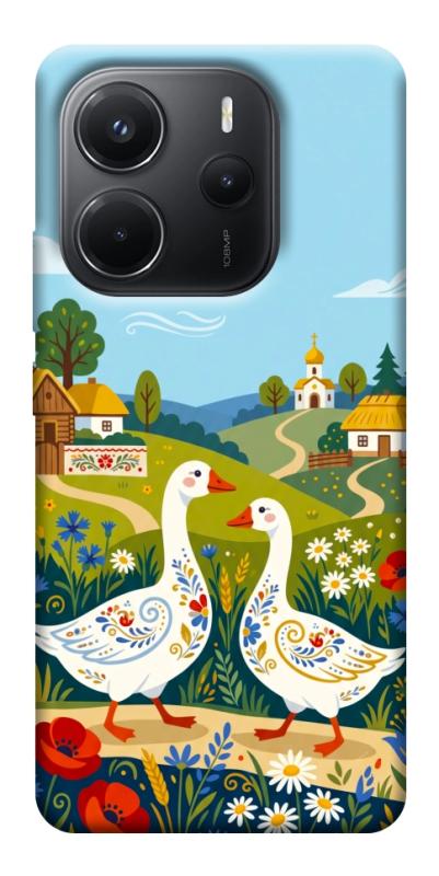 Чохол itsPrint Ukr gooses для Xiaomi Redmi Note 14 4G (Europe version), love ukraine, купити оптом з доставкою