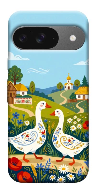 Чохол itsPrint Ukr gooses для Google Pixel 10, love ukraine, купити оптом з доставкою