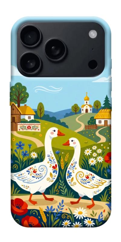 Чохол itsPrint Ukr gooses для Apple iPhone 17 Pro (6.3"), love ukraine, купити оптом з доставкою