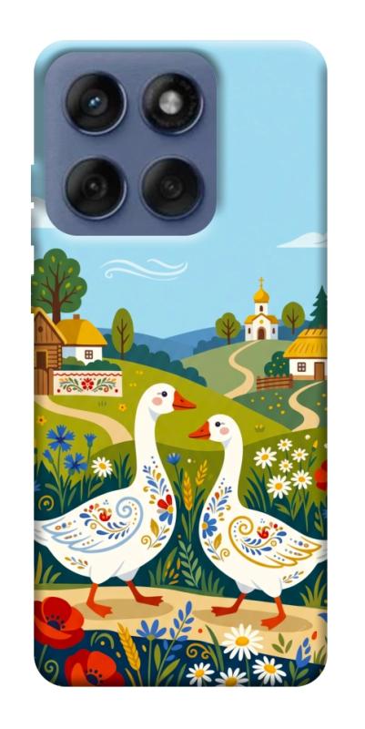 Чохол itsPrint Ukr gooses для Motorola Edge 60 Fusion, love ukraine, купити оптом з доставкою