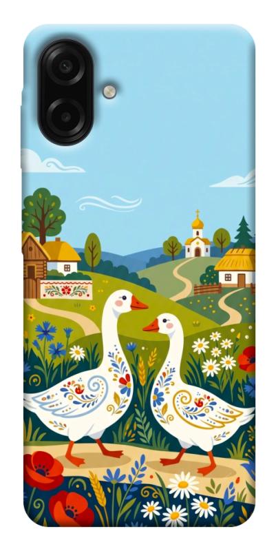 Чохол itsPrint Ukr gooses для Samsung Galaxy A07, love ukraine, купити оптом з доставкою
