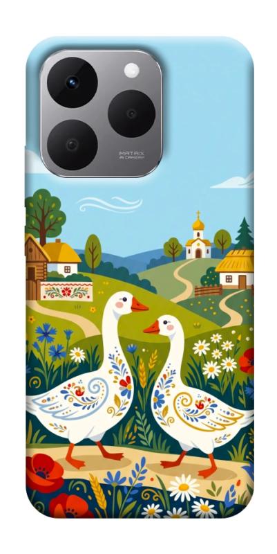Чохол itsPrint Ukr gooses для Realme 15T, love ukraine, купити оптом з доставкою