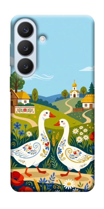 Чохол itsPrint Ukr gooses для Samsung Galaxy S26+, love ukraine, купити оптом з доставкою