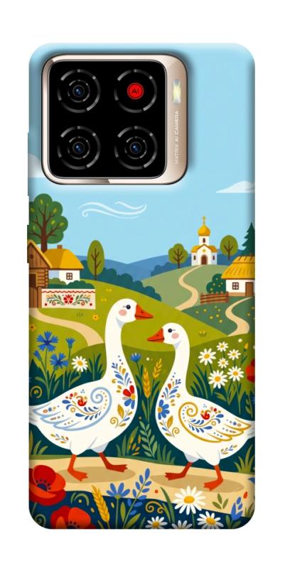 Чохол itsPrint Ukr gooses для ZTE Blade A56, love ukraine, купити оптом з доставкою