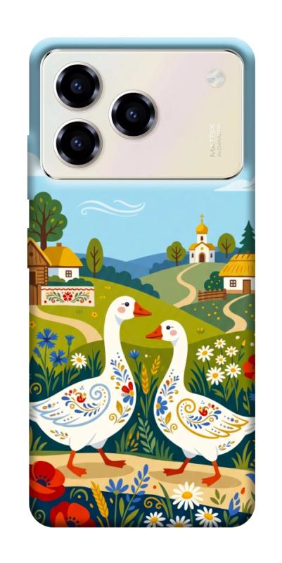 Чохол itsPrint Ukr gooses для ZTE Blade A76, love ukraine, купити оптом з доставкою
