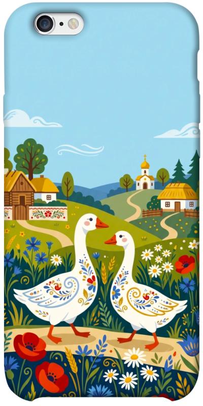 Чохол itsPrint Ukr gooses для Apple iPhone 6/6s plus (5.5"), love ukraine, купити оптом з доставкою