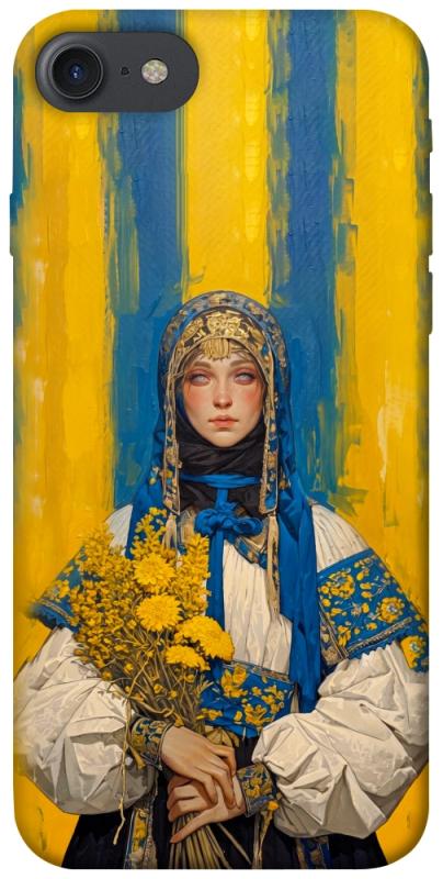 Чохол itsPrint Ukrainian woman для Apple iPhone 7 / 8 (4.7"), love ukraine, купити оптом з доставкою