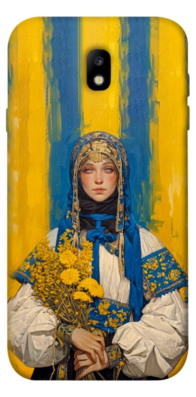 Чохол itsPrint Ukrainian woman для Samsung J730 Galaxy J7 (2017), love ukraine, купити оптом з доставкою