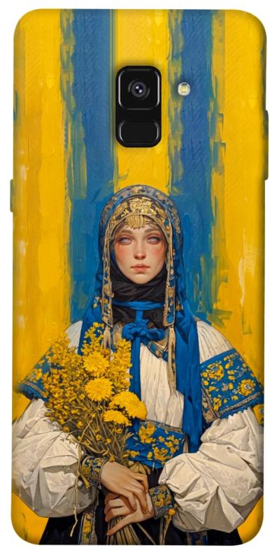 Чохол itsPrint Ukrainian woman для Samsung A530 Galaxy A8 (2018), love ukraine, купити оптом з доставкою