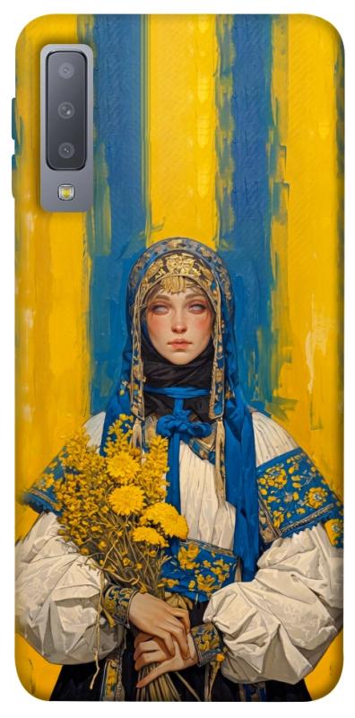Чохол itsPrint Ukrainian woman для Samsung A750 Galaxy A7 (2018), love ukraine, купити оптом з доставкою