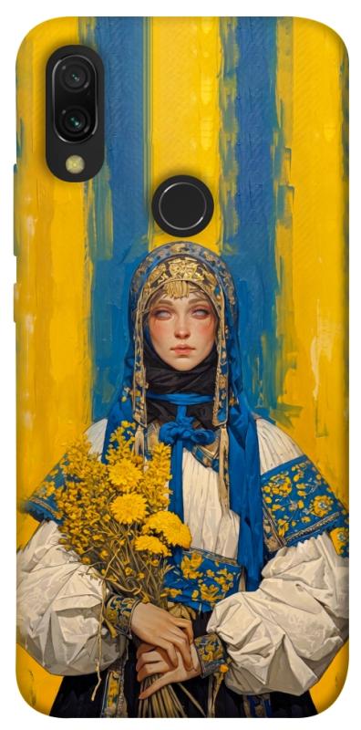 Чохол itsPrint Ukrainian woman для Xiaomi Redmi 7, love ukraine, купити оптом з доставкою