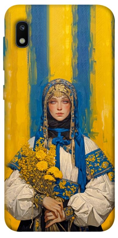 Чохол itsPrint Ukrainian woman для Samsung Galaxy A10 (A105F), love ukraine, купити оптом з доставкою