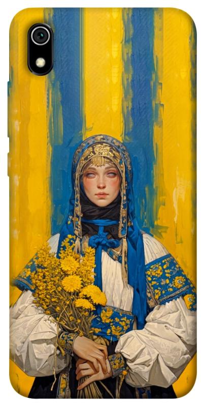 Чохол itsPrint Ukrainian woman для Xiaomi Redmi 7A, love ukraine, купити оптом з доставкою