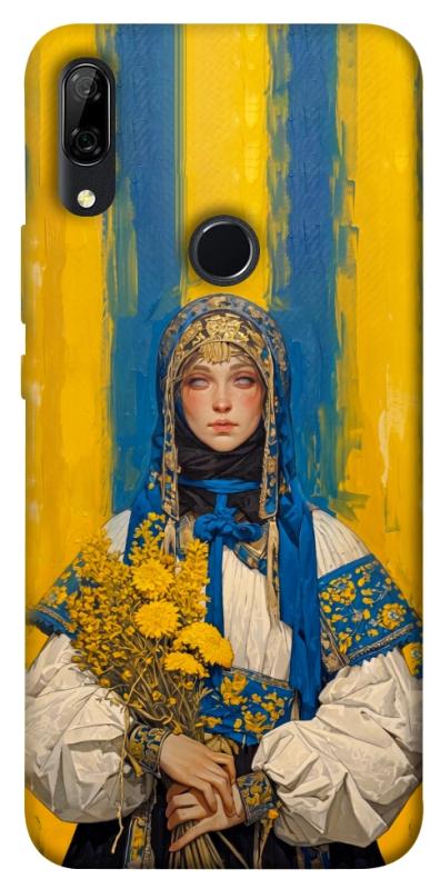 Чохол itsPrint Ukrainian woman для Huawei P Smart Z, love ukraine, купити оптом з доставкою