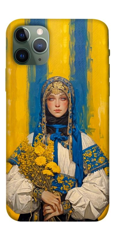 Чохол itsPrint Ukrainian woman для Apple iPhone 11 Pro (5.8"), love ukraine, купити оптом з доставкою