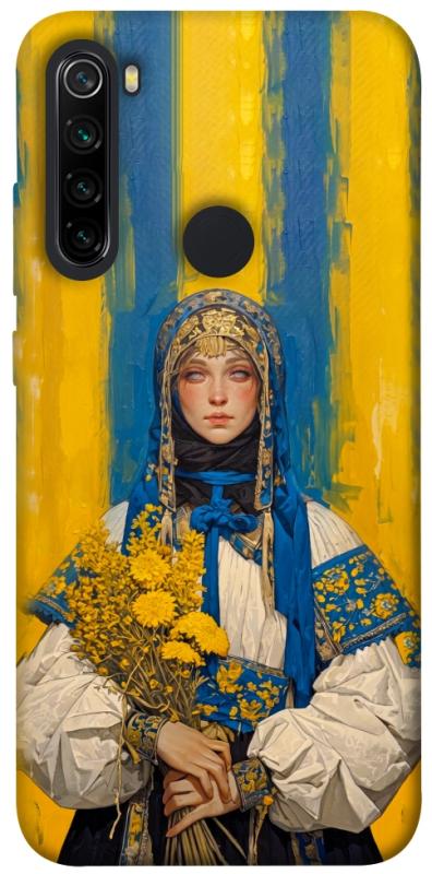 Чохол itsPrint Ukrainian woman для Xiaomi Redmi Note 8, love ukraine, купити оптом з доставкою