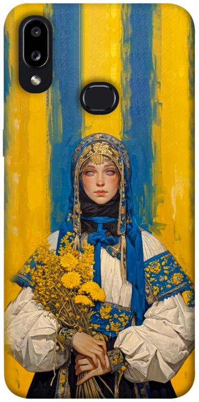 Чохол itsPrint Ukrainian woman для Samsung Galaxy A10s, love ukraine, купити оптом з доставкою