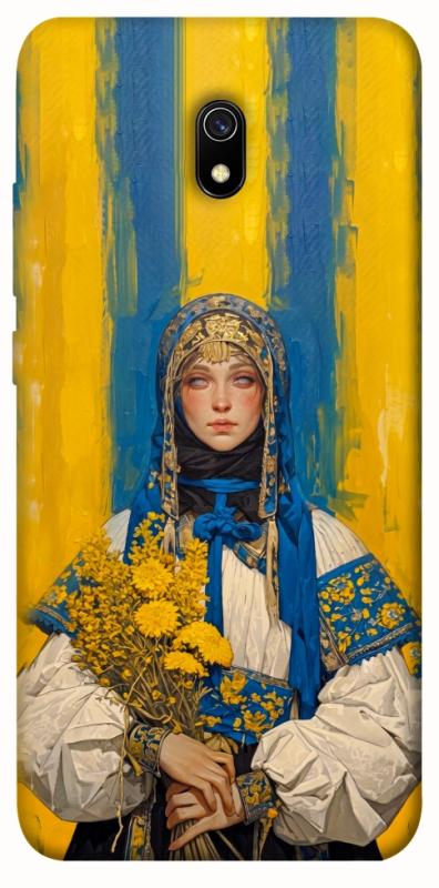 Чохол itsPrint Ukrainian woman для Xiaomi Redmi 8a, love ukraine, купити оптом з доставкою
