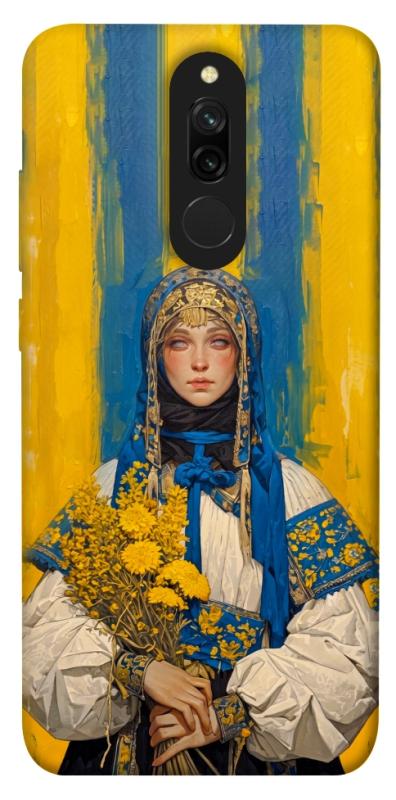 Чохол itsPrint Ukrainian woman для Xiaomi Redmi 8, love ukraine, купити оптом з доставкою