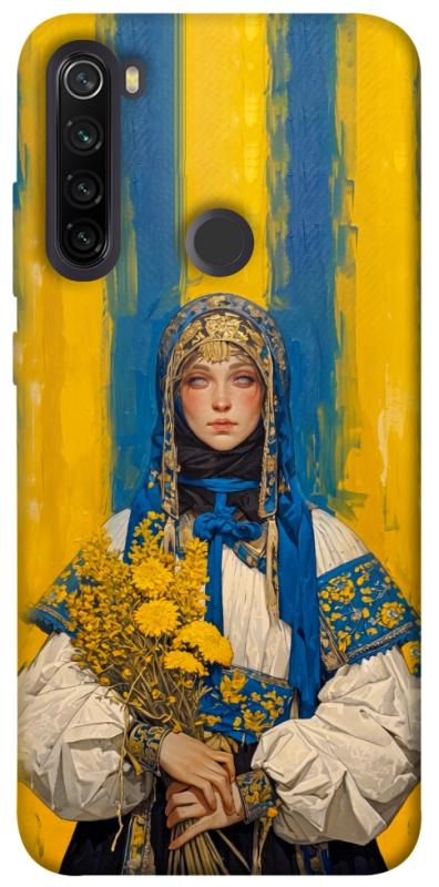 Чохол itsPrint Ukrainian woman для Xiaomi Redmi Note 8T, love ukraine, купити оптом з доставкою