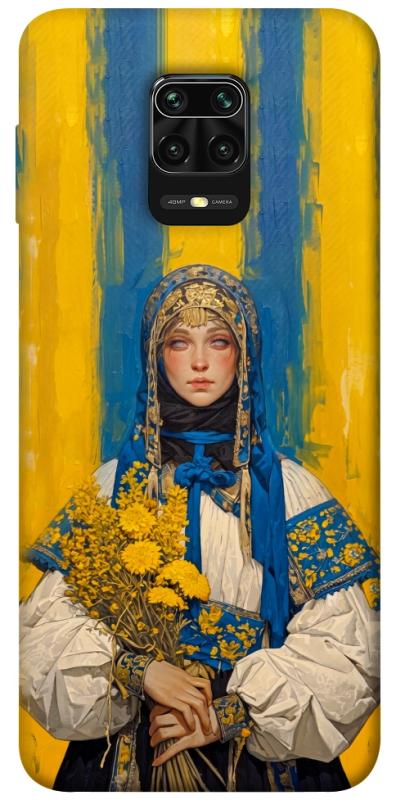 Чохол itsPrint Ukrainian woman для Xiaomi Redmi Note 9s / Note 9 Pro / Note 9 Pro Max, love ukraine, купити оптом з доставкою