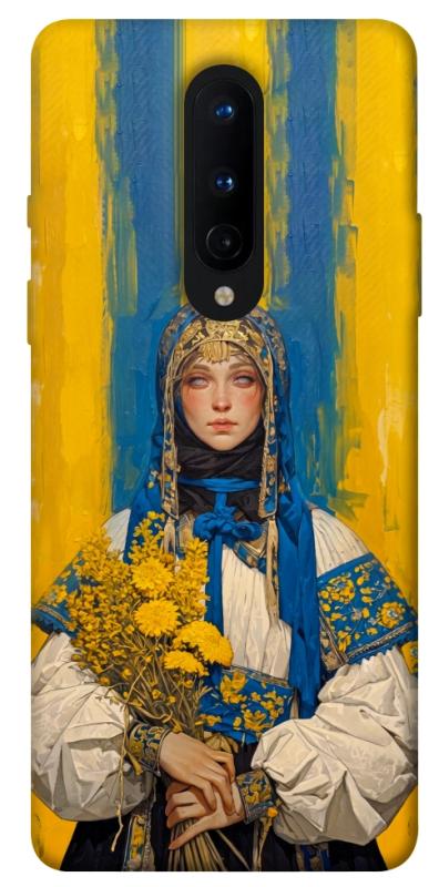 Чохол itsPrint Ukrainian woman для OnePlus 8, love ukraine, купити оптом з доставкою