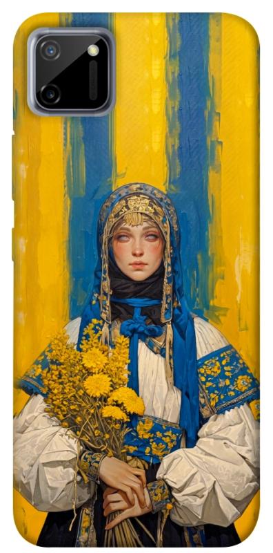Чохол itsPrint Ukrainian woman для Realme C11, love ukraine, купити оптом з доставкою