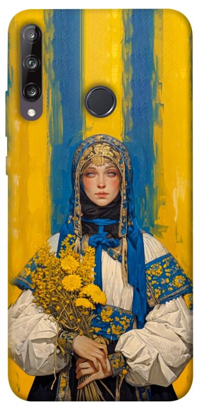 Чехол itsPrint Ukrainian woman для Huawei P40 Lite E / Y7p (2020), love ukraine, купить оптом с доставкой